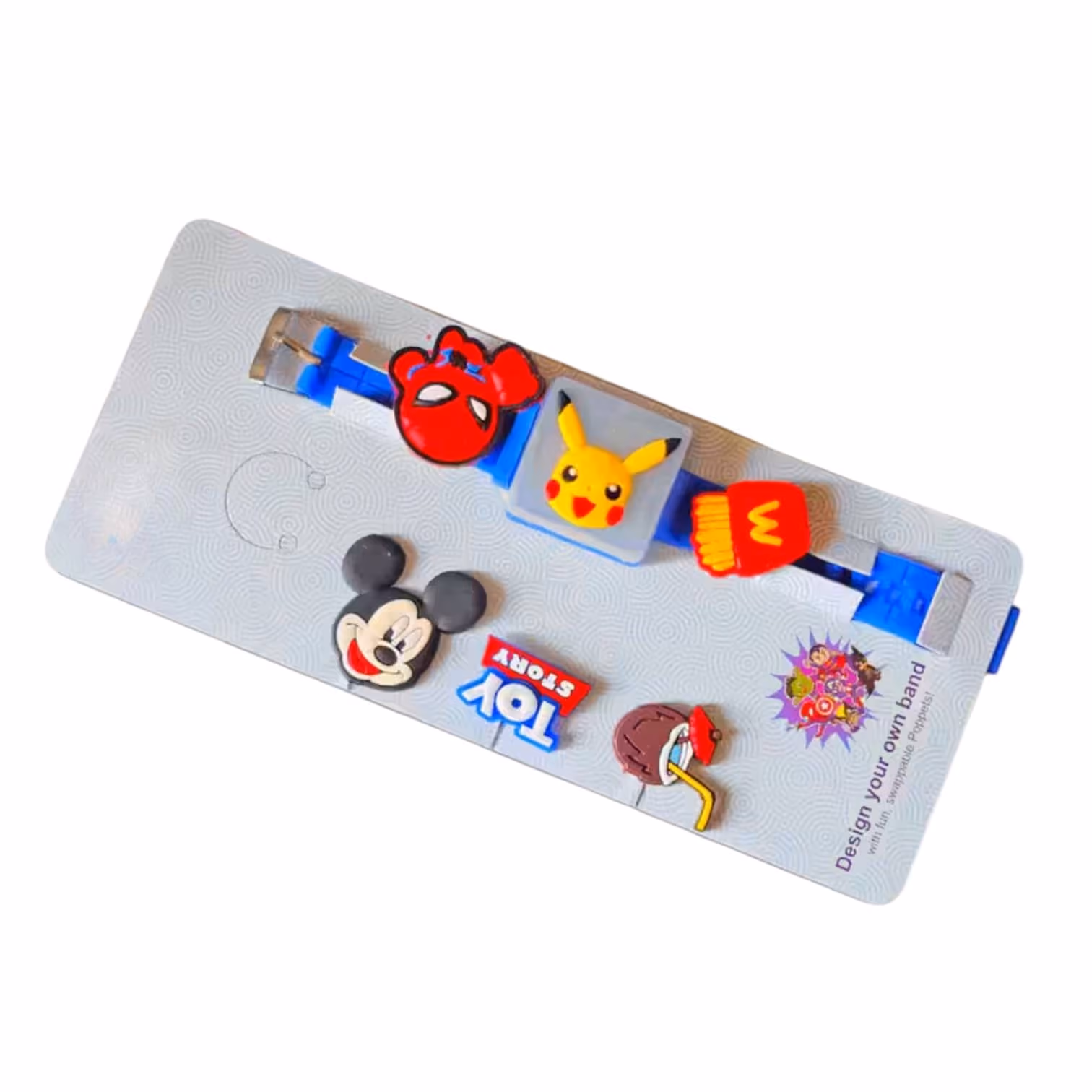 Kids LED Cartoon Charm Bracelet Rakhi